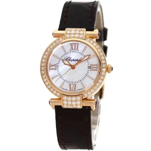 Pre-owned Watches, female, , Size: ONE SIZE Pre-owned Rose Gold watches - Chopard Pre-owned - Modalova