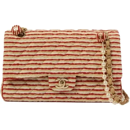 Pre-owned Cotton chanel-bags , female, Sizes: ONE SIZE - Chanel Vintage - Modalova