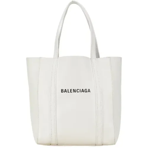 Pre-owned Tote Bags, female, , Size: ONE SIZE Pre-owned Leather totes - Balenciaga Vintage - Modalova