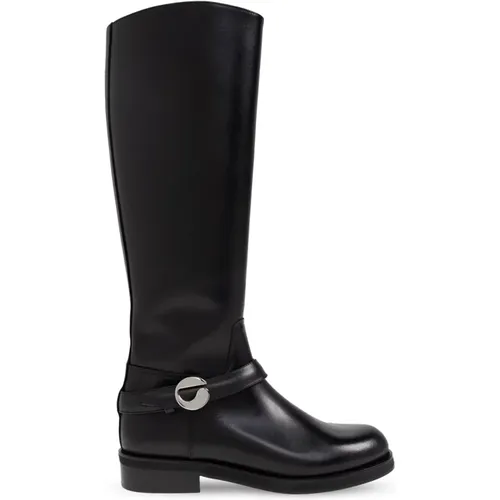 High Boots, female, , Size: 8 US Leather Knee-High Boots - Coperni - Modalova