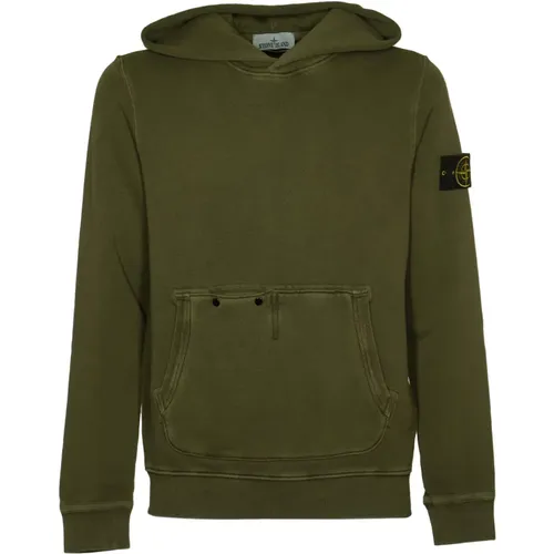 Stylish Hoody Sweaters , male, Sizes: L - Stone Island - Modalova