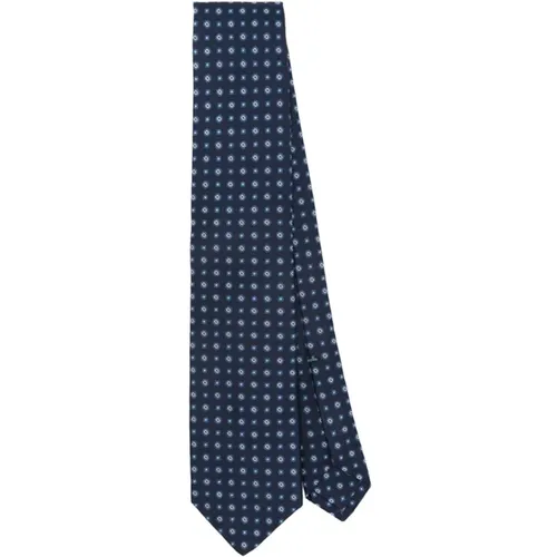 Silk Jacquard Self-Tie Tie , male, Sizes: ONE SIZE - Borrelli - Modalova