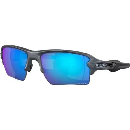 Sunglasses, male, , Size: 59 MM Blue Sungles with Accessories - Oakley - Modalova