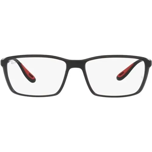Matte Schwarze Herrensonnenbrille RX 7213M - Ray-Ban - Modalova