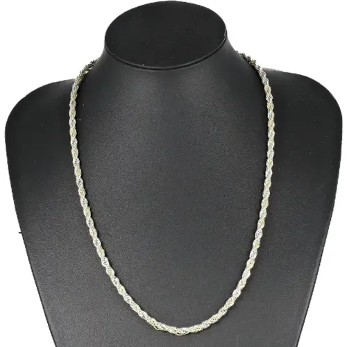 Pre-owned Jewellery, female, , Size: ONE SIZE Pre-owned Metal necklaces - Tiffany & Co. Pre-owned - Modalova