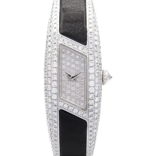 Pre-owned White Gold watches , female, Sizes: ONE SIZE - Cartier Vintage - Modalova