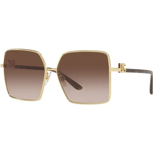 Damen-Sonnenbrille aus Metall und Polyamid - Dolce & Gabbana - Modalova
