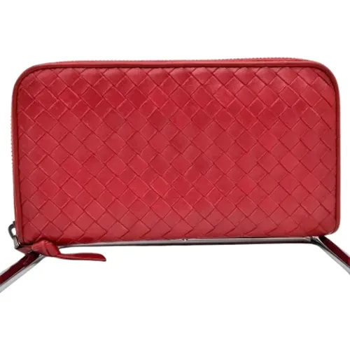 Pre-owned Wallets, female, , Size: ONE SIZE Pre-owned Leather wallets - Bottega Veneta Vintage - Modalova