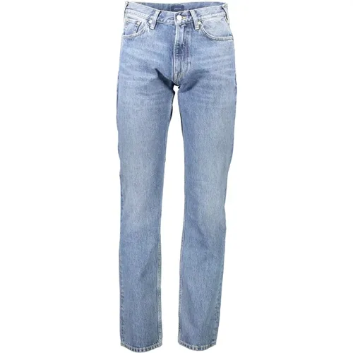 Klassische Gerades Jeans , Herren, Größe: W29 L34 - Gant - Modalova
