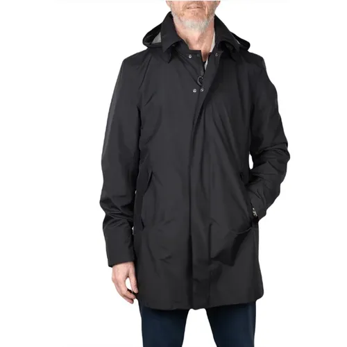 Lightweight Waterproof Jacket with Removable Hood , male, Sizes: 2XL, L, 4XL - Herno - Modalova