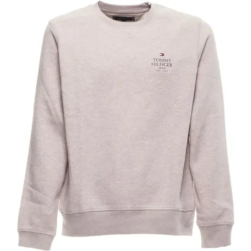 Sweatshirts, male, , Size: XL Stylish Sweatshirt for Men - Tommy Hilfiger - Modalova