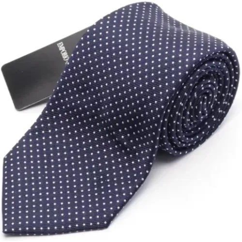 Pre-owned Accessories, male, , Size: ONE SIZE Pre-owned Silk home-office - Armani Pre-owned - Modalova