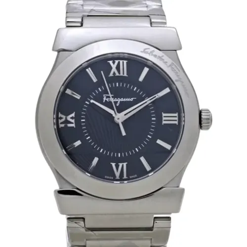 Pre-owned Watches, male, , Size: ONE SIZE Pre-owned Stainless Steel watches - Salvatore Ferragamo Pre-owned - Modalova