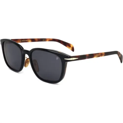 Sleek Sunglasses for Fashionable Individuals , unisex, Sizes: ONE SIZE - Eyewear by David Beckham - Modalova