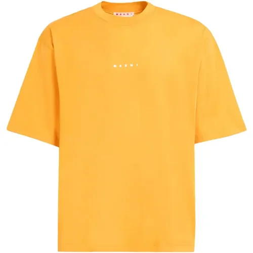 Stylish Oversized Tshirt , male, Sizes: XS, M, S - Marni - Modalova