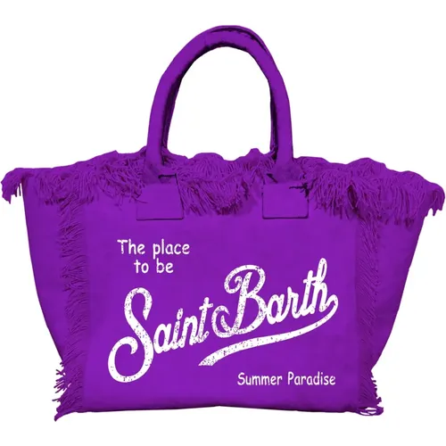 Canvas Women's Bag , female, Sizes: ONE SIZE - MC2 Saint Barth - Modalova