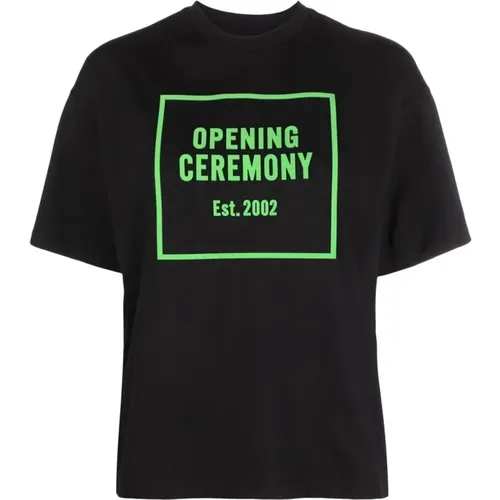 Short sleeve t-shirt , female, Sizes: S, XS - Opening Ceremony - Modalova