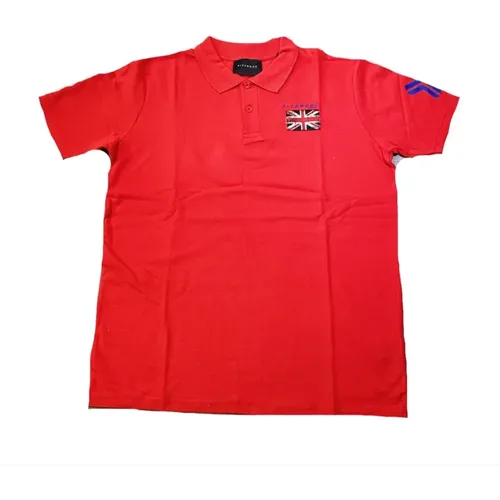 Rotes Polo Shirt für Stilvolle und Moderne Männer , Herren, Größe: XL - John Richmond - Modalova