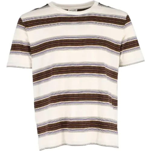 Pre-owned Tops, male, , Size: 3XS Pre-owned Cotton tops - Yves Saint Laurent Vintage - Modalova