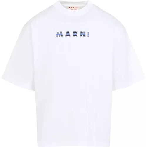 T-Shirts, male, , Size: S T-Shirt for Men - Marni - Modalova