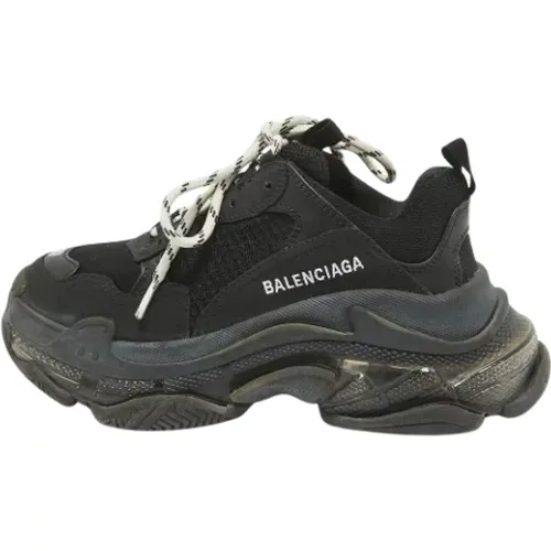 Pre-owned Sneakers, female, , Size: 7 US Pre-owned Mesh sneakers - Balenciaga Vintage - Modalova