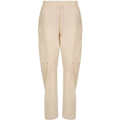 Slim-Fit Soft Grain Hose , Damen, Größe: M - Takaturna - Modalova