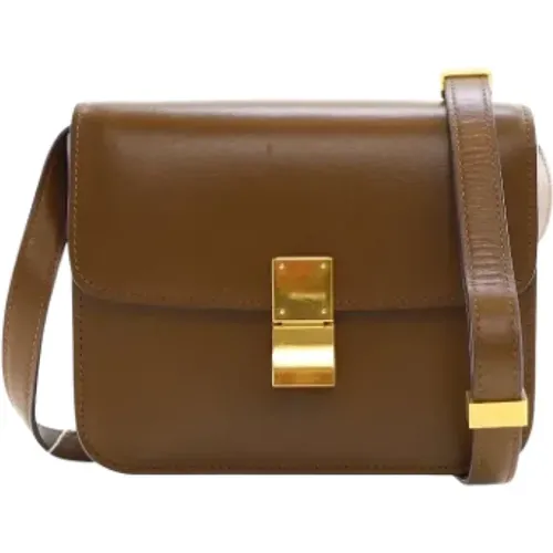 Pre-owned Cross Body Bags, female, , Size: ONE SIZE Pre-owned Leather celine-bags - Celine Vintage - Modalova