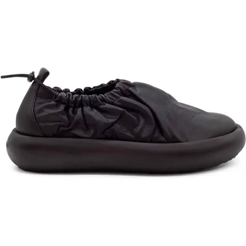 Schwarzer Schuh in Donut-Optik , Damen, Größe: 40 EU - Vic Matié - Modalova