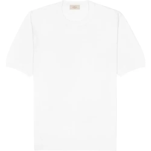 Linen Cotton T-Shirt , male, Sizes: XL, L, 2XL, M - Altea - Modalova