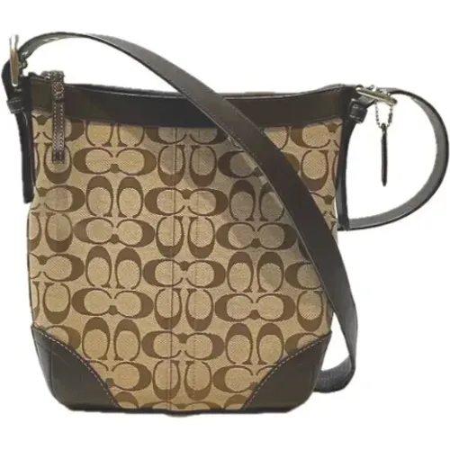 Pre-owned Cross Body Bags, female, , Size: ONE SIZE Pre-owned Fabric shoulder-bags - Coach Pre-owned - Modalova