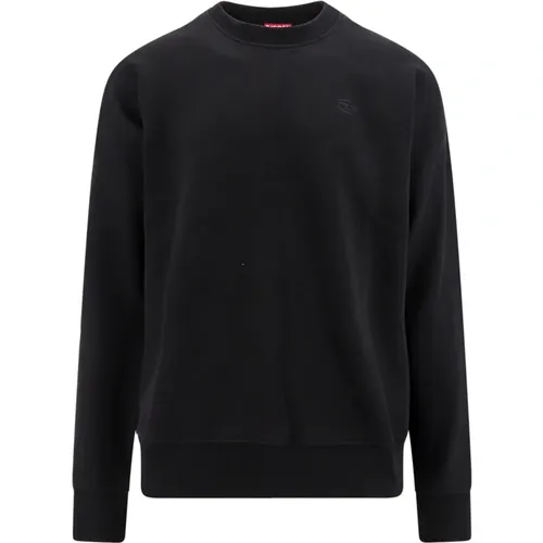 Aw23 Men`s Cotton Sweatshirt , male, Sizes: L, XL, M, S - Diesel - Modalova