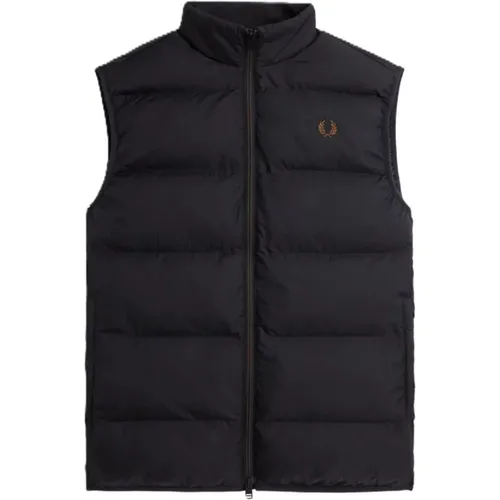 Vests, male, , Size: M Insulated Gilet Vest - Fred Perry - Modalova