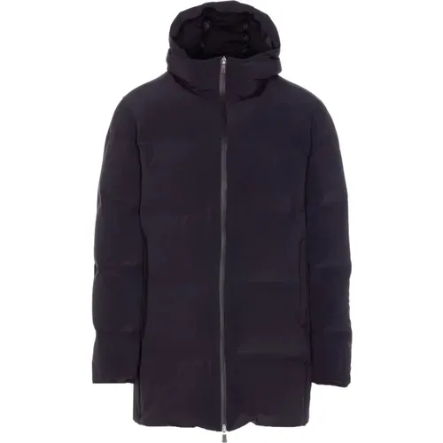 Parkas, male, , Size: 2XL Hooded Padded Coat - Herno - Modalova