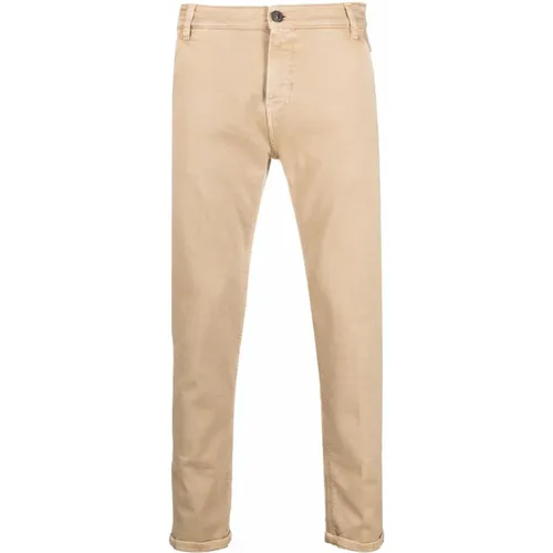 Schmale Beige Chino Hose PT Torino - PT Torino - Modalova