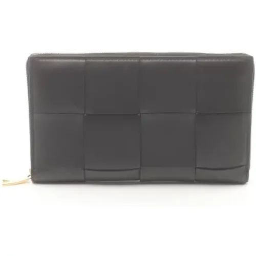 Pre-owned Leather wallets , female, Sizes: ONE SIZE - Bottega Veneta Vintage - Modalova