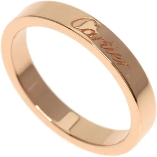 Pre-owned Jewellery, female, , Size: ONE SIZE Pre-owned Rose Gold rings - Cartier Vintage - Modalova