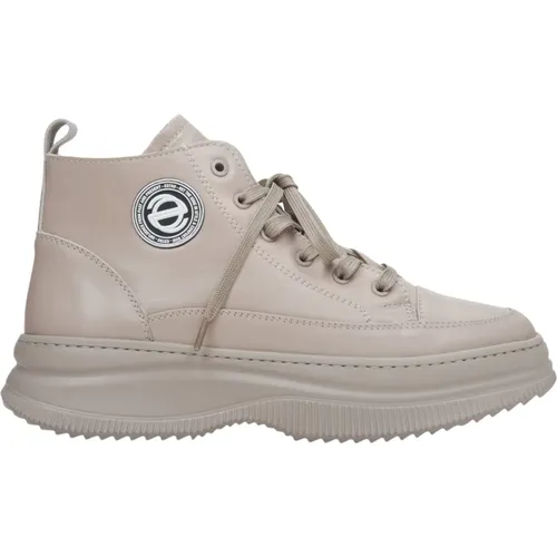 Damen Leder High-Top Sneakers Er00113468 - Estro - Modalova