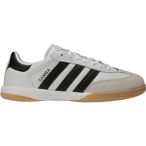 Samba Sneakers Schwarz Weiß Beige , Herren, Größe: 42 1/2 EU - adidas Originals - Modalova