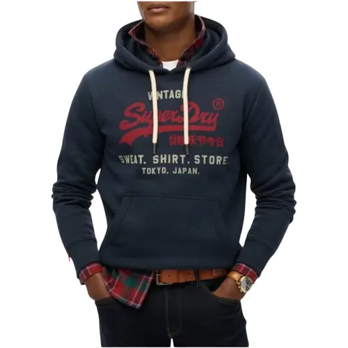 Hoodies, male, , Size: S Accessories - Superdry - Modalova