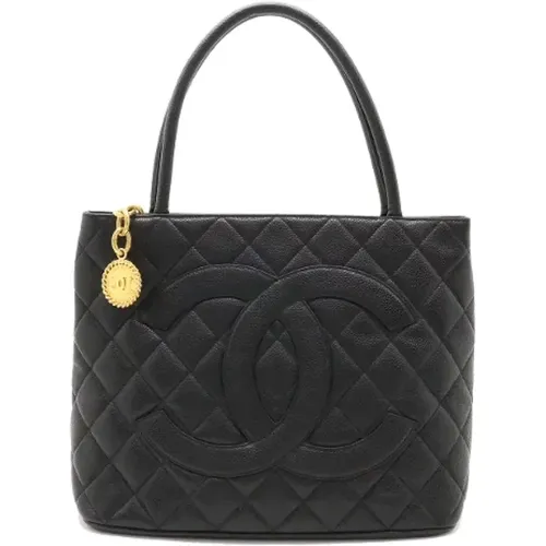 Pre-owned Tote Bags, female, , Size: ONE SIZE Pre-owned Leather chanel-bags - Chanel Vintage - Modalova