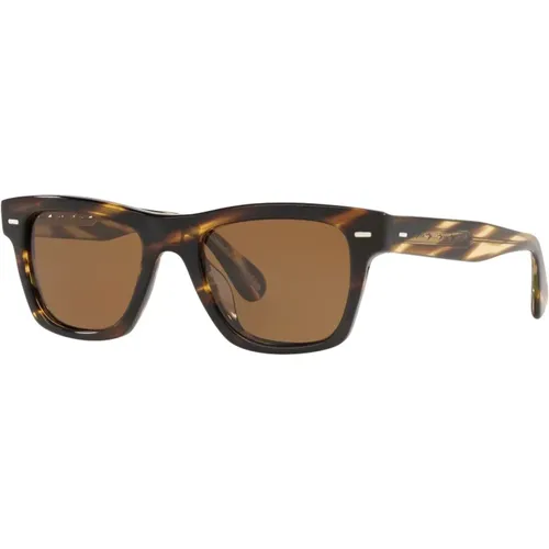 Sunglasses, male, , Size: 51 MM Cocobolo/ Sunglasses OV 5393Su - Oliver Peoples - Modalova