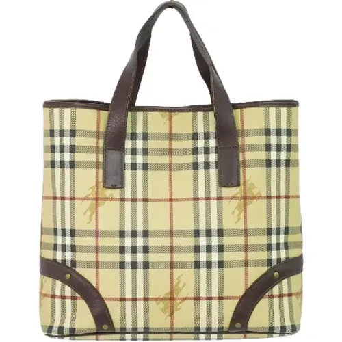 Pre-owned Tote Bags, female, , Size: ONE SIZE Pre-owned Canvas totes - Burberry Vintage - Modalova