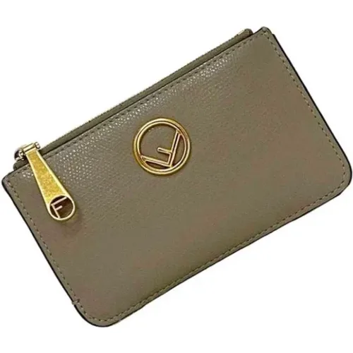 Pre-owned Leather wallets , female, Sizes: ONE SIZE - Fendi Vintage - Modalova