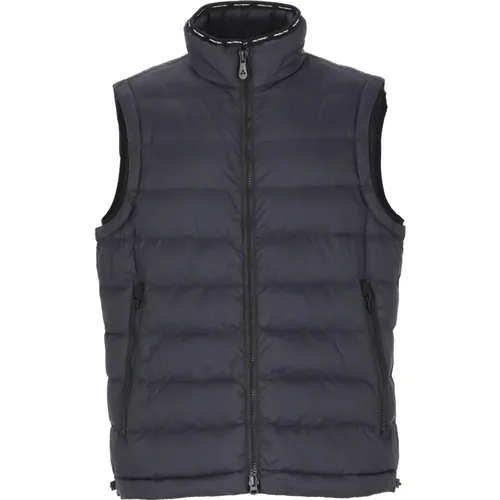 Vests, male, , Size: 3XL Sleeveless High Neck Vest - Peuterey - Modalova