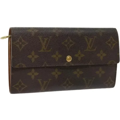 Pre-owned Coated canvas wallets , female, Sizes: ONE SIZE - Louis Vuitton Vintage - Modalova