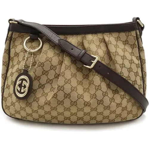 Pre-owned Cross Body Bags, female, , Size: ONE SIZE Pre-owned Canvas gucci-bags - Gucci Vintage - Modalova