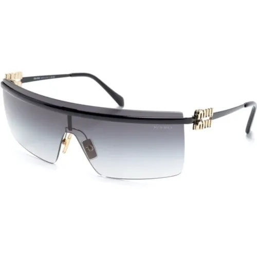 MU 50Zs 1Ab5D1 Sunglasses , female, Sizes: 42 MM - Miu Miu - Modalova