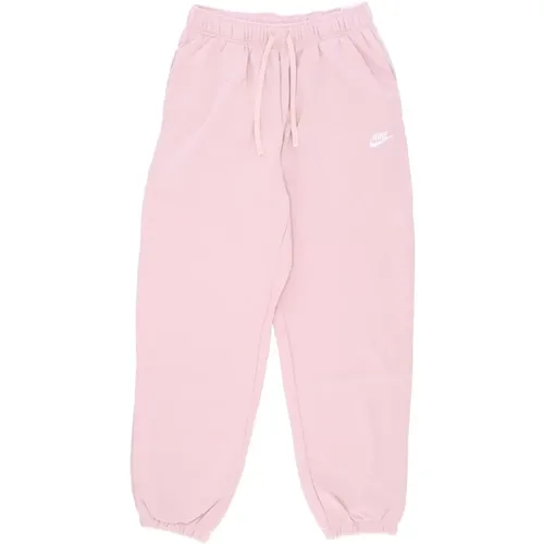 Club Fleece Oversized Pants , female, Sizes: L, M - Nike - Modalova