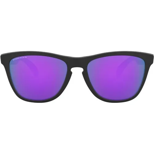 Sunglasses, unisex, , Size: ONE SIZE Matte /Prizm Violet Sunglasses - Oakley - Modalova