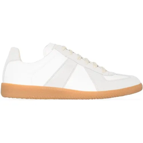 Dirty Replica Sneakers , female, Sizes: 2 1/2 UK, 4 UK, 5 UK, 6 UK, 3 UK, 4 1/2 UK, 3 1/2 UK, 2 UK - Maison Margiela - Modalova